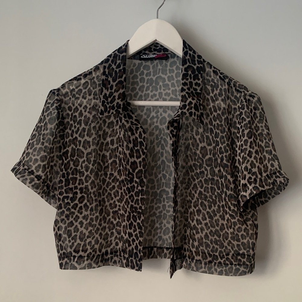 Studio Mode Leopard Print Blouse